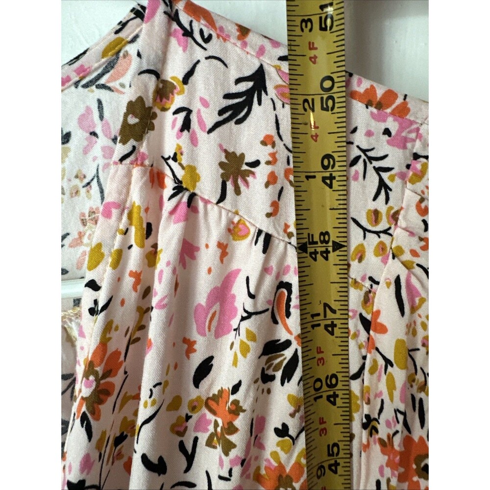 Petal And Pup Dress Floral Maxi Kelda Balloon Sleeve Prairie Women's Large - Picture 7 of 11
